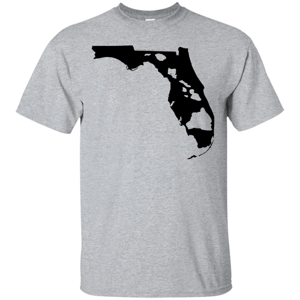 Living in Florida with Hawaii Roots Ultra Cotton T-Shirt - Hawaii Nei All Day
