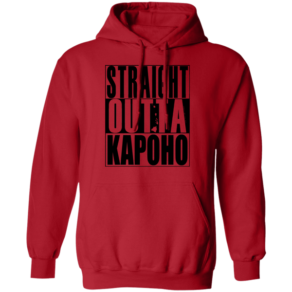 Straight Outta Kapoho (black ink) Pullover Hoodie