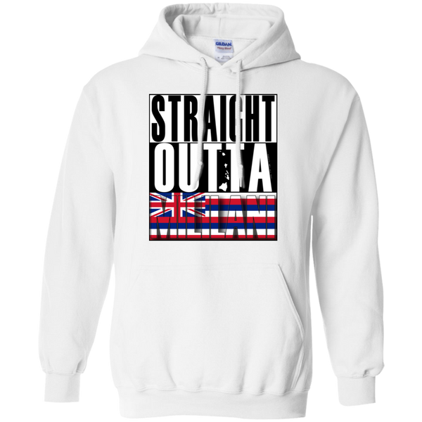 Straight Outta Mililani Hawai'i Pullover Hoodie, Sweatshirts, Hawaii Nei All Day