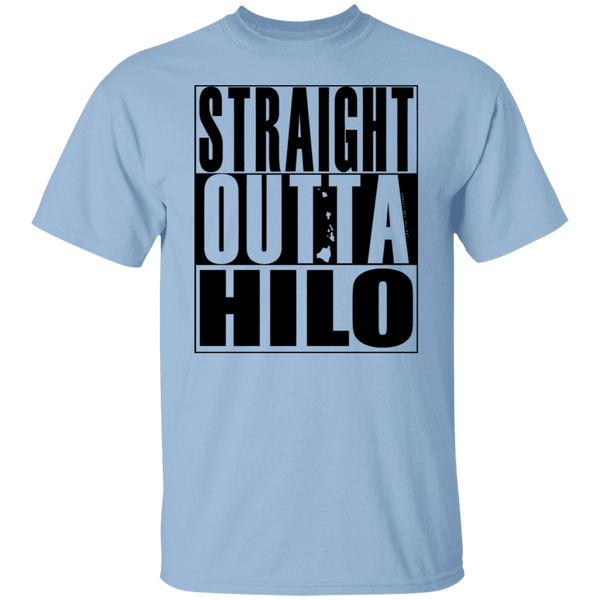 Straight Outta Hilo(black ink) T-Shirt
