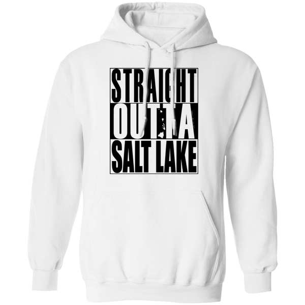 Straight Outta Salt Lake (black ink) Pullover Hoodie