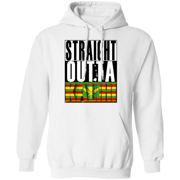 Straight Outta Kalihi (Kanaka Maoli) Pullover Hoodie, Sweatshirts, Hawaii Nei All Day