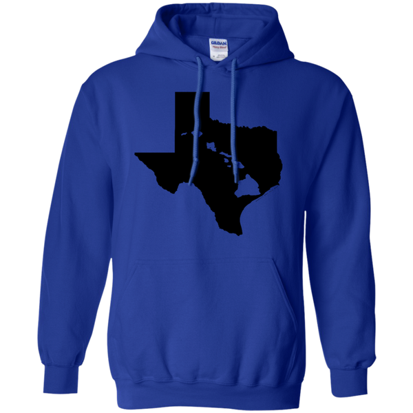 Living In Texas With Hawaii Roots Pullover Hoodie 8 oz - Hawaii Nei All Day
