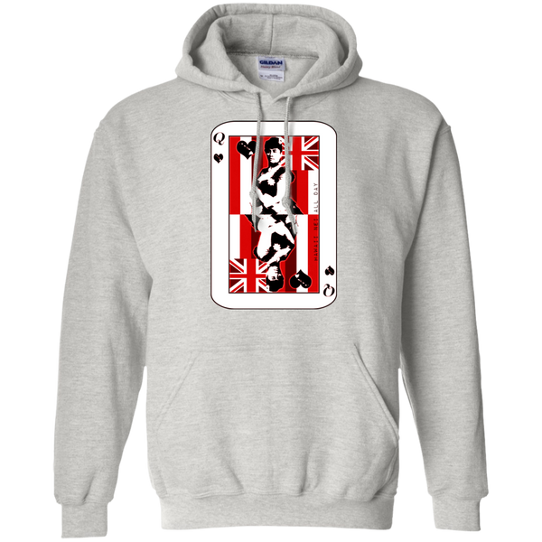 The Queen of Hawai'i Liliuokalani (red ink) Pullover Hoodie, Sweatshirts, Hawaii Nei All Day