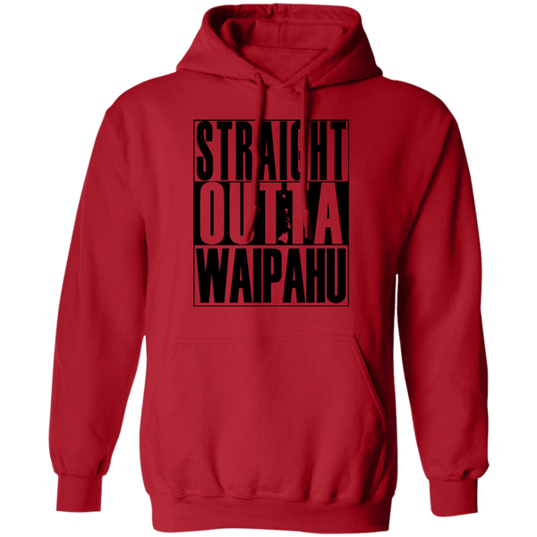Straight Outta Waipahu (black ink) Pullover Hoodie