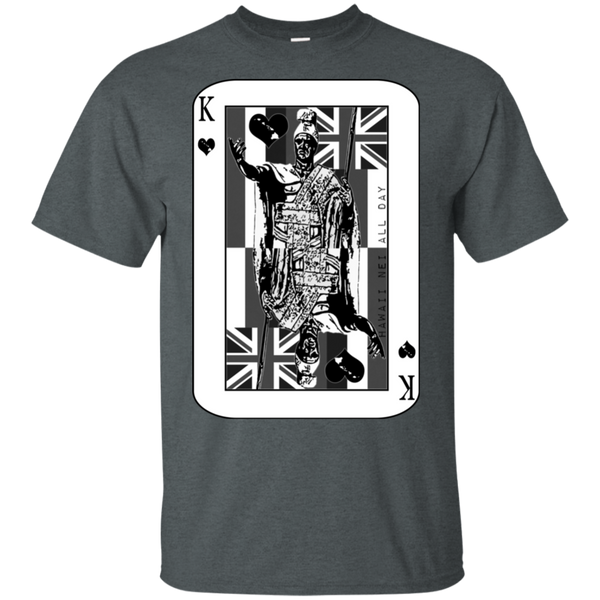 The King of Hawai'i Kamehameha (black ink) Ultra Cotton T-Shirt, T-Shirts, Hawaii Nei All Day