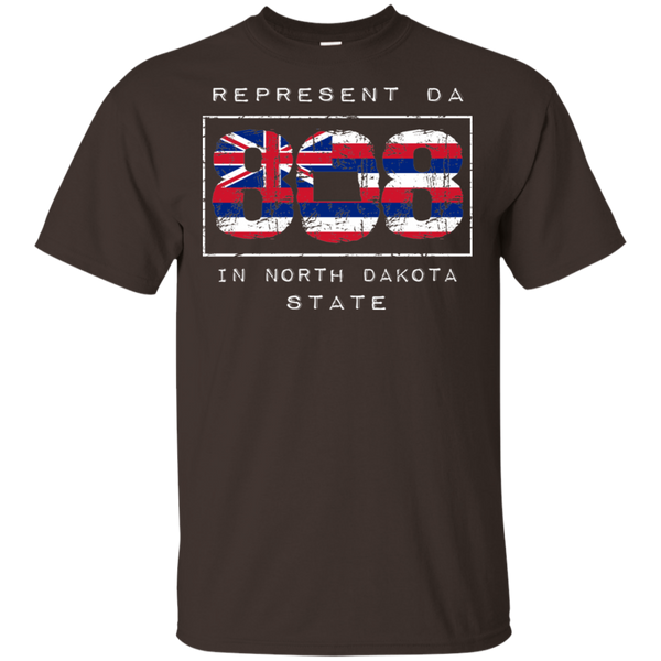 Rep Da 808 In North Dakota State Ultra Cotton T-Shirt, T-Shirts, Hawaii Nei All Day