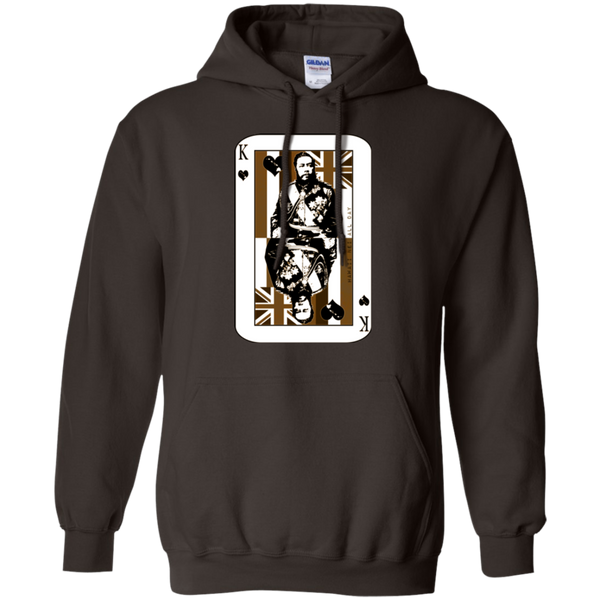 The King of Hawai'i Kalākaua Pullover Hoodie, Sweatshirts, Hawaii Nei All Day
