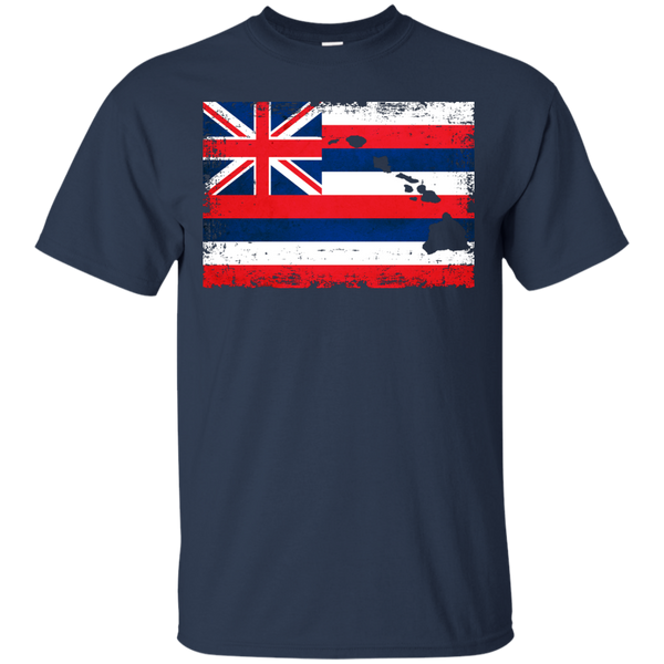 Hawai'i State Flag Ultra Cotton T-Shirt - Hawaii Nei All Day