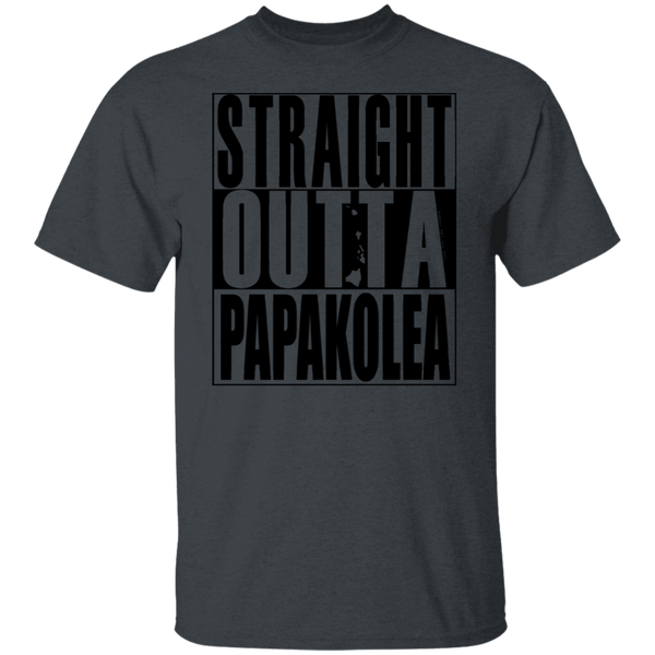 Straight Outta Papakolea (black ink) T-Shirt