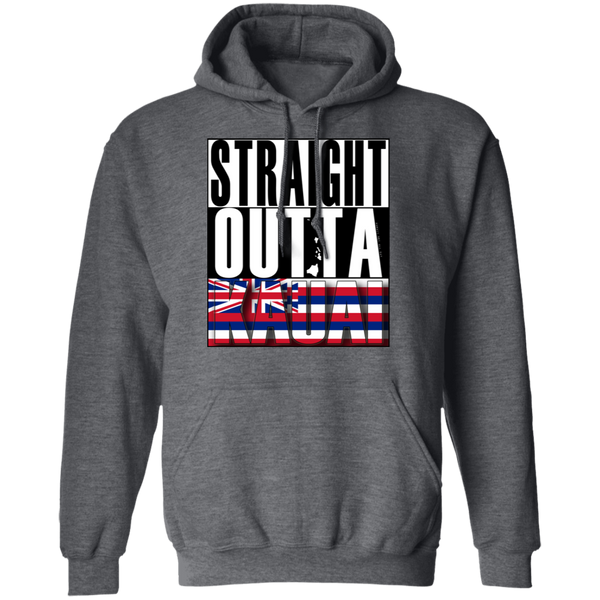 Straight Outta Kauai Hawaii Pullover Hoodie