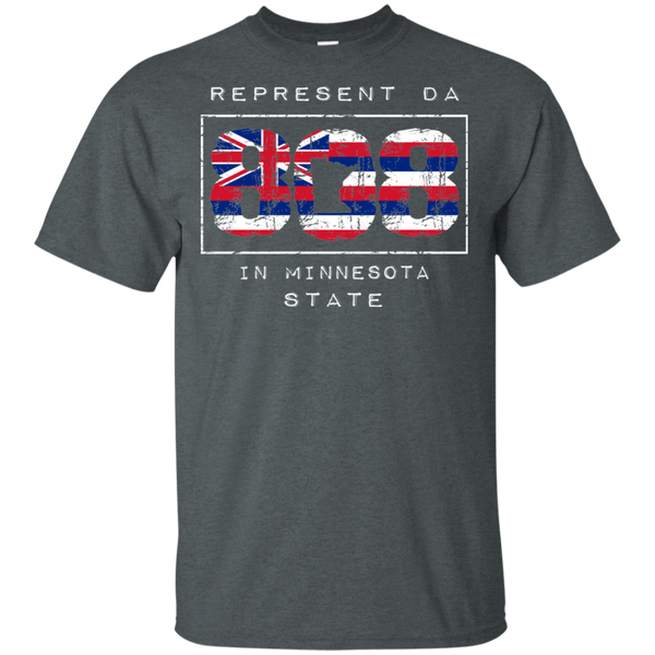 Rep Da 808 In Minnesota State Ultra Cotton T-Shirt, T-Shirts, Hawaii Nei All Day