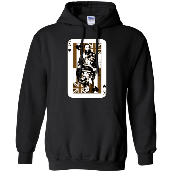 The King of Hawai'i Kalākaua Pullover Hoodie, Sweatshirts, Hawaii Nei All Day