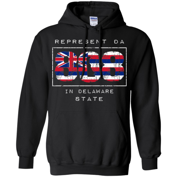 Rep Da 808 In Delaware State Pullover Hoodie, Sweatshirts, Hawaii Nei All Day