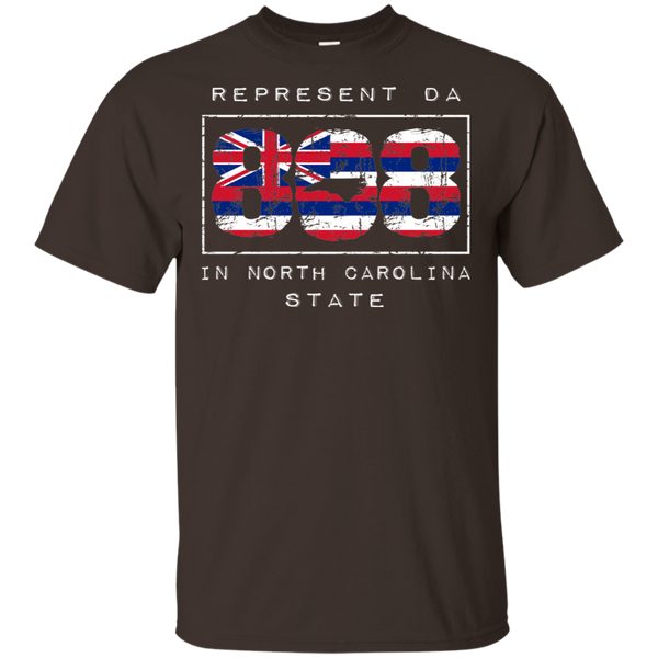 Rep Da 808 In North Carolina State Ultra Cotton T-Shirt, T-Shirts, Hawaii Nei All Day
