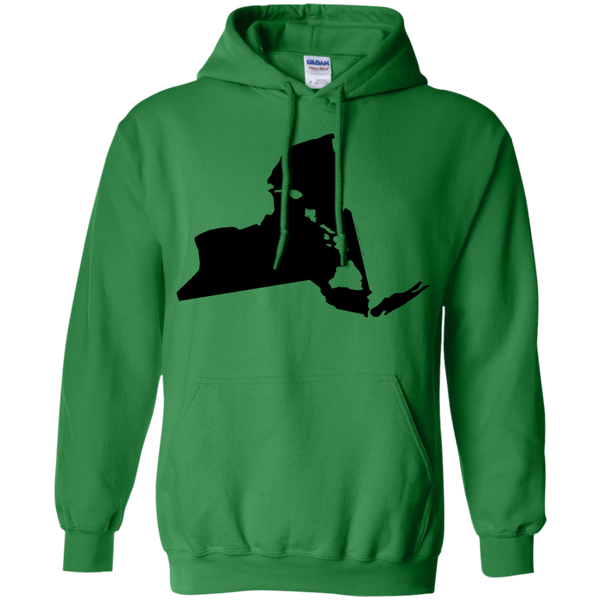 Living In New York With Hawaii Roots Pullover Hoodie 8 oz., Sweatshirts, Hawaii Nei All Day