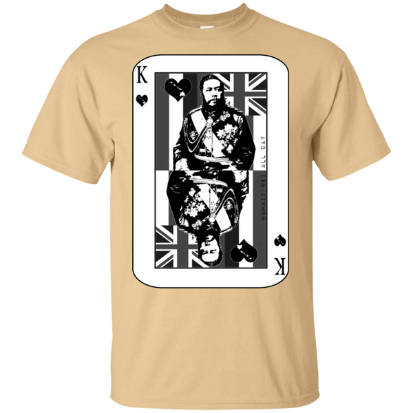The King of Hawai'i Kalakaua(black ink) Ultra Cotton T-Shirt, T-Shirts, Hawaii Nei All Day
