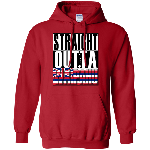 Straight Outta Waipahu Hawai'i Pullover Hoodie, Sweatshirts, Hawaii Nei All Day