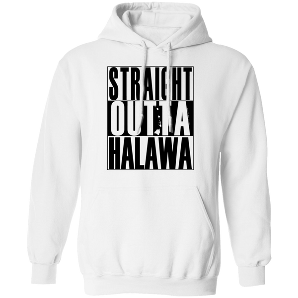 Straight Outta Halawa (black ink) Pullover Hoodie