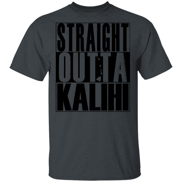 Straight Outta Kalihi(black ink) T-Shirt
