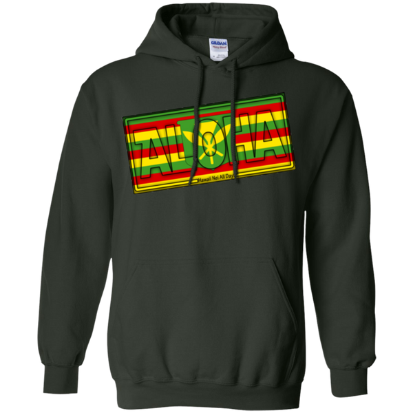 Aloha Hawai'i Kanaka Maoli Pullover Hoodie, Sweatshirts, Hawaii Nei All Day