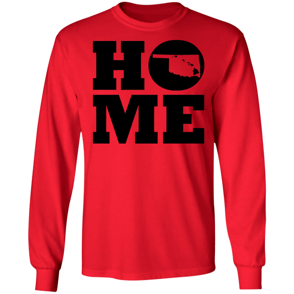 Home Roots Hawai'i and Oklahoma LS T-Shirt