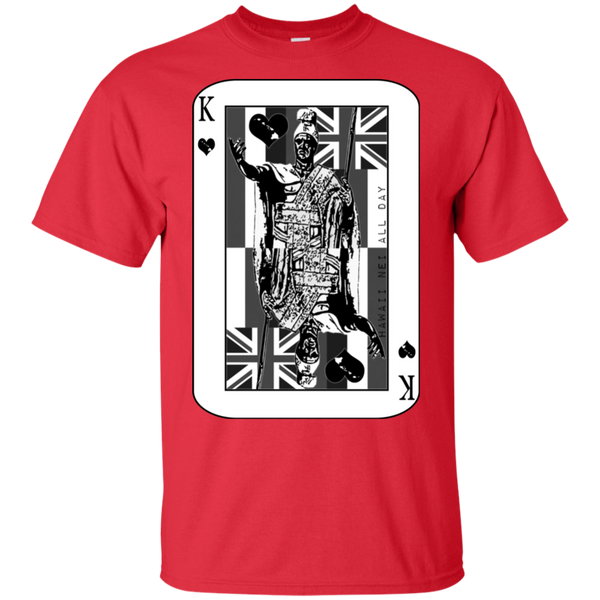 The King of Hawai'i Kamehameha (black ink) Ultra Cotton T-Shirt, T-Shirts, Hawaii Nei All Day