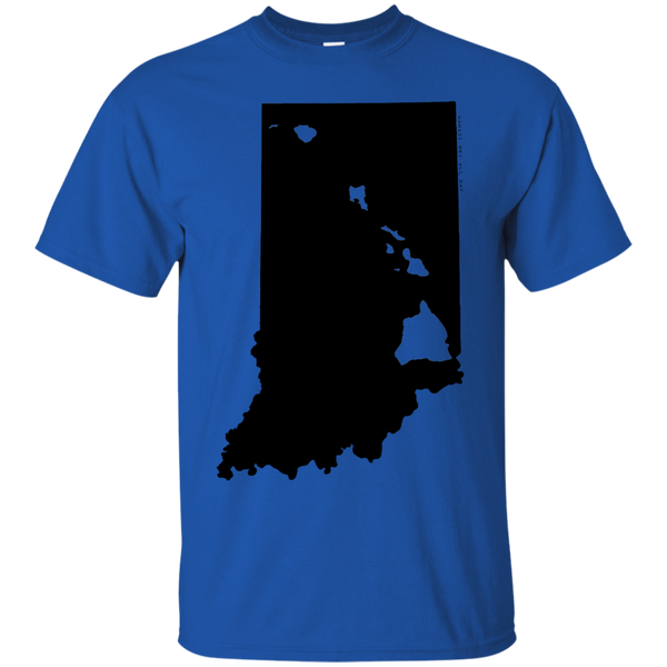 Living in Indiana with Hawaii Roots Ultra Cotton T-Shirt, T-Shirts, Hawaii Nei All Day