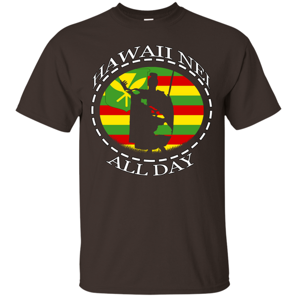 The Rising Sun Kanaka Maoli Flag Ultra Cotton T-Shirt, T-Shirts, Hawaii Nei All Day