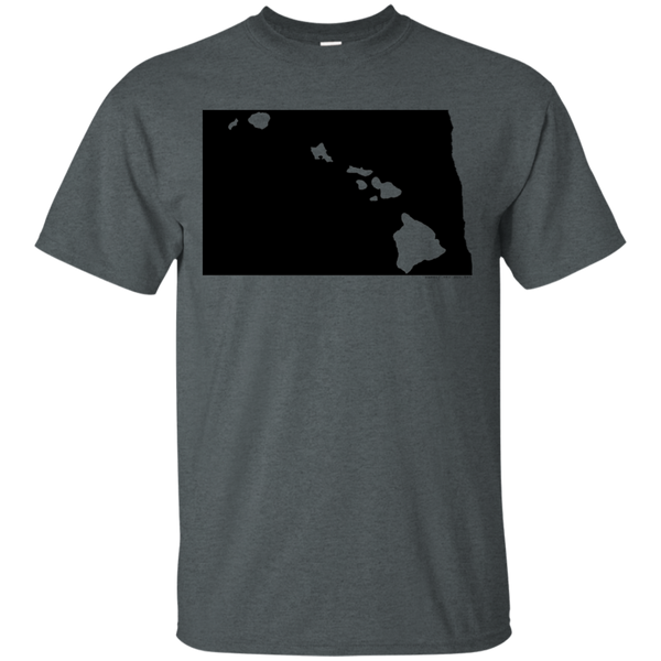 Living in North Dakota with Hawaii Roots Ultra Cotton T-Shirt, T-Shirts, Hawaii Nei All Day