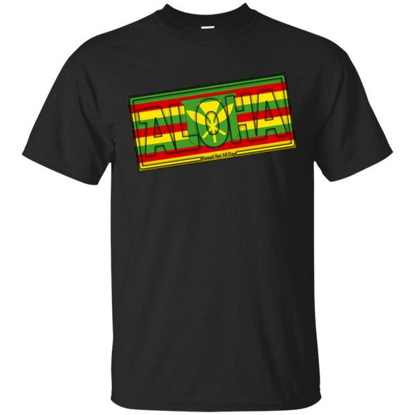 Aloha Hawai'i Kanaka Maoli Ultra Cotton T-Shirt, T-Shirts, Hawaii Nei All Day