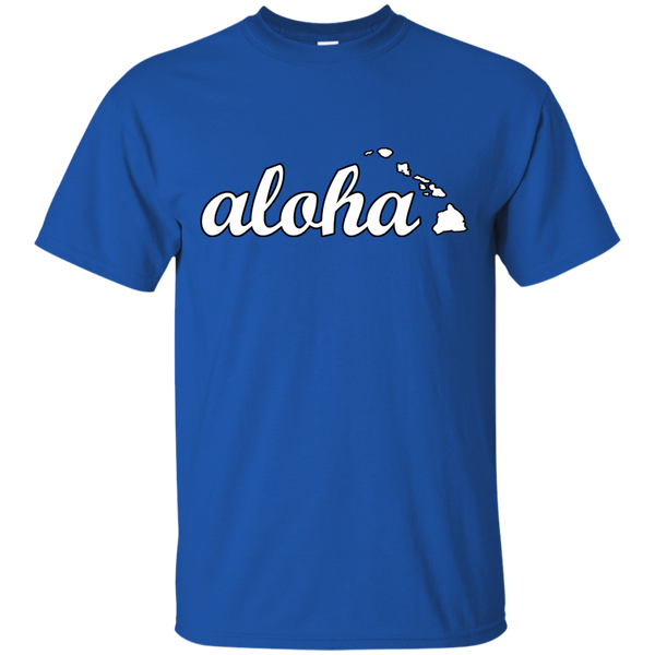 Aloha Hawaiian Islands Ultra Cotton T-Shirt - Hawaii Nei All Day
