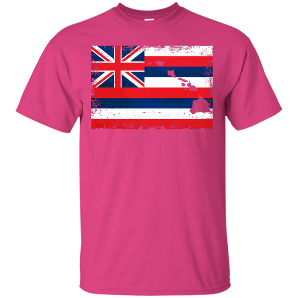 Hawai'i State Flag Ultra Cotton T-Shirt - Hawaii Nei All Day