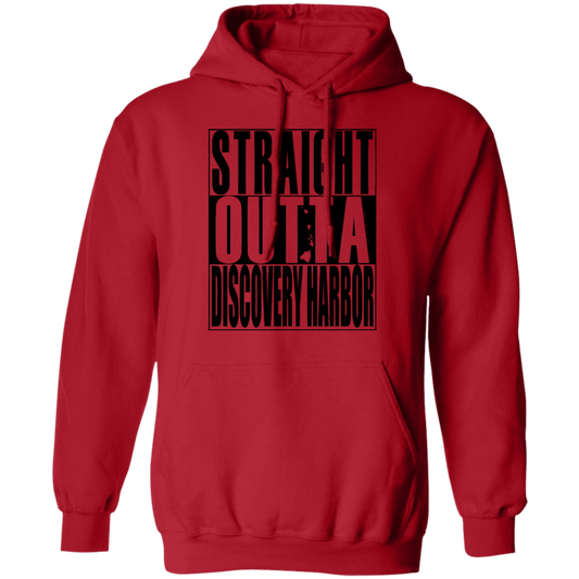 Straight Outta Discovery Harbor(black ink) Pullover Hoodie