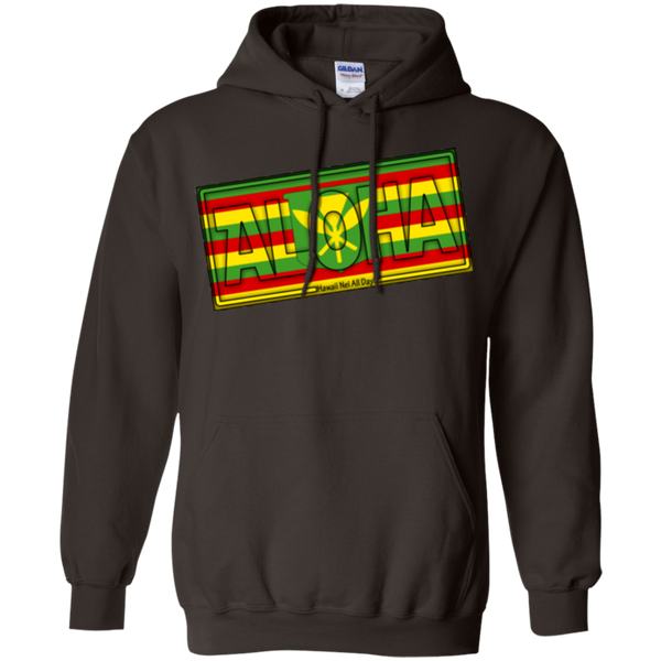 Aloha Hawai'i Kanaka Maoli Pullover Hoodie, Sweatshirts, Hawaii Nei All Day