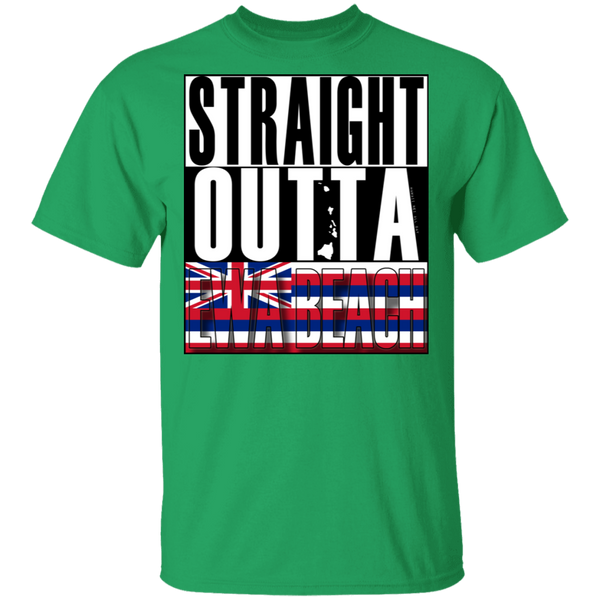 Straight Outta Ewa Beach T-Shirt, T-Shirts, Hawaii Nei All Day