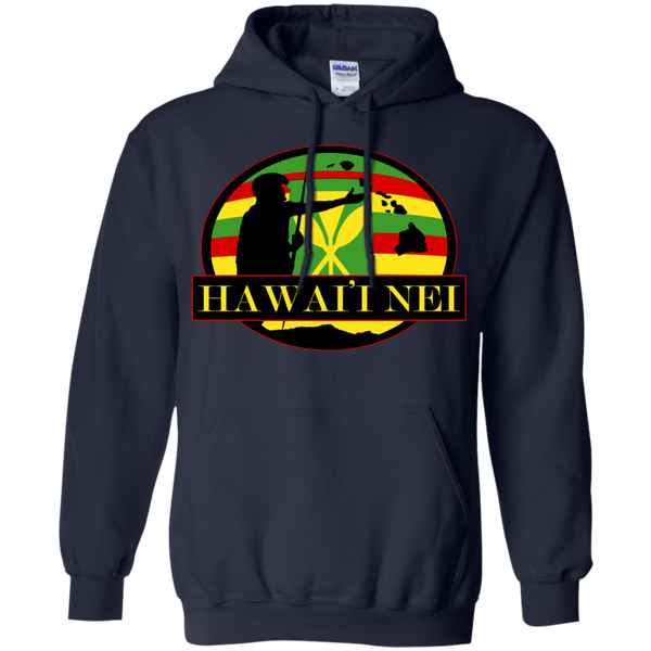 Hawai'i Nei Kanaka Maoli Pullover Hoodie - Hawaii Nei All Day