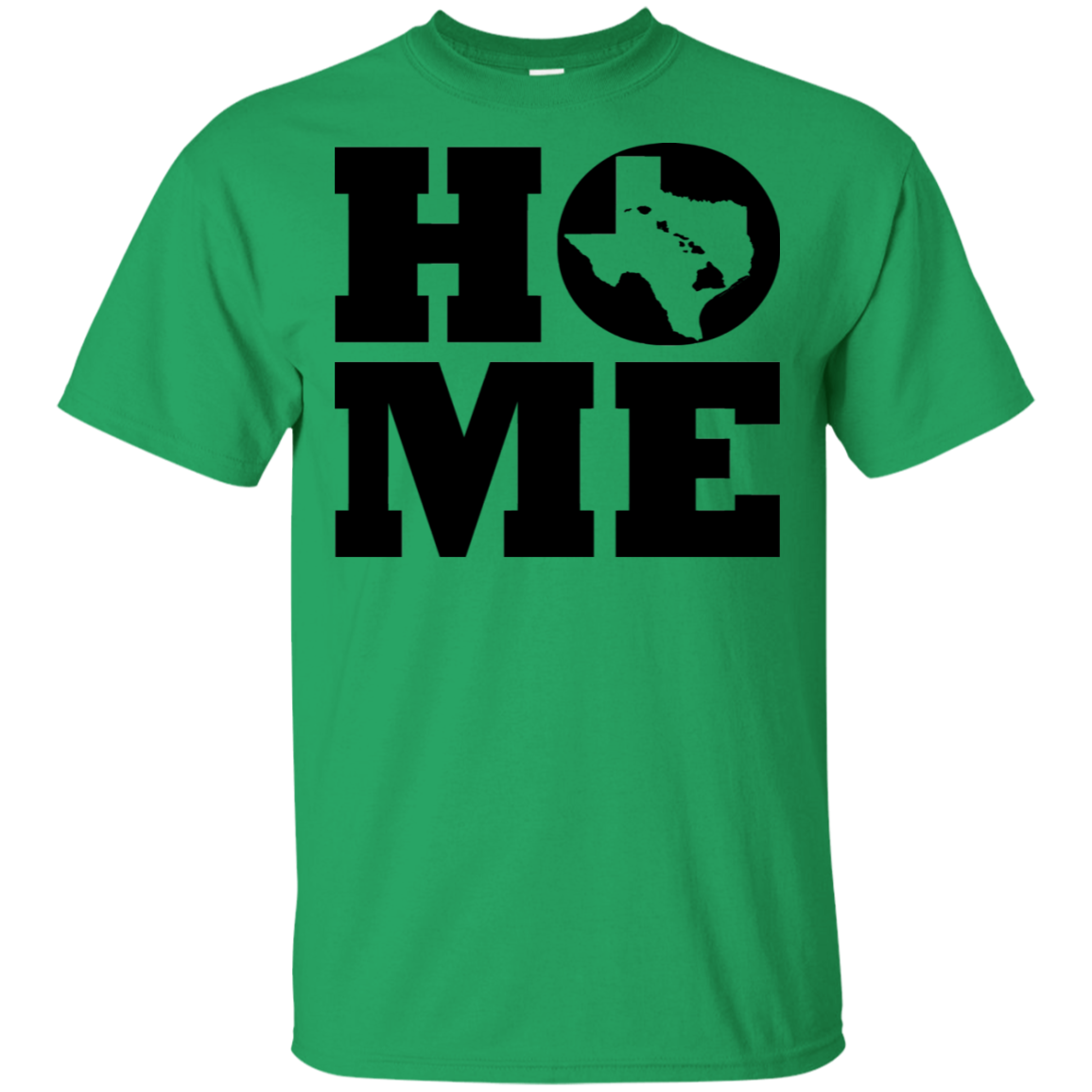 Home Roots Texas and Hawai'i Ultra Cotton T-Shirt, T-Shirts, Hawaii Nei All Day