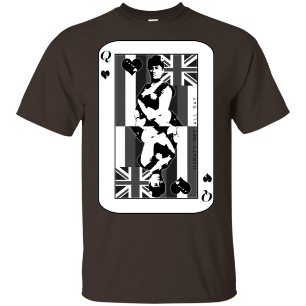 The Queen of Hawai'i Liliuokalani (black ink) Ultra Cotton T-Shirt, T-Shirts, Hawaii Nei All Day