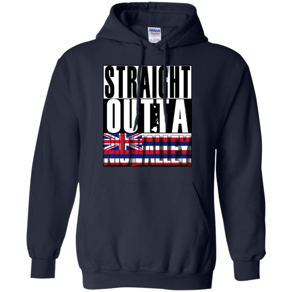 Straight Outta Niu Valley Hawai'i Pullover Hoodie, Sweatshirts, Hawaii Nei All Day
