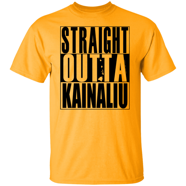 Straight Outta Kainaliu (black ink) T-Shirt