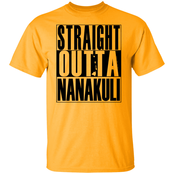 Straight Outta Nanakuli (black ink) T-Shirt