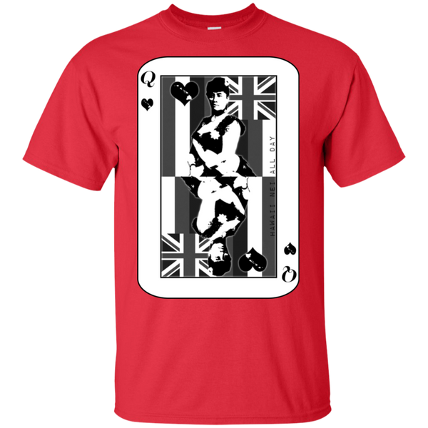 The Queen of Hawai'i Liliuokalani (black ink) Ultra Cotton T-Shirt, T-Shirts, Hawaii Nei All Day