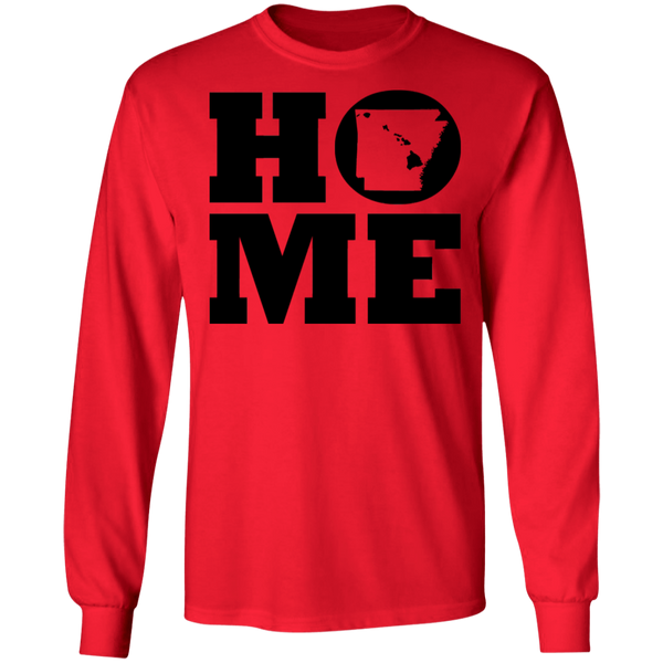 Home Roots Hawai'i and Arkansas LS T-Shirt