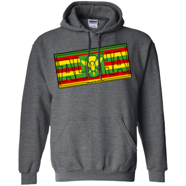 Aloha Hawai'i Kanaka Maoli Pullover Hoodie, Sweatshirts, Hawaii Nei All Day
