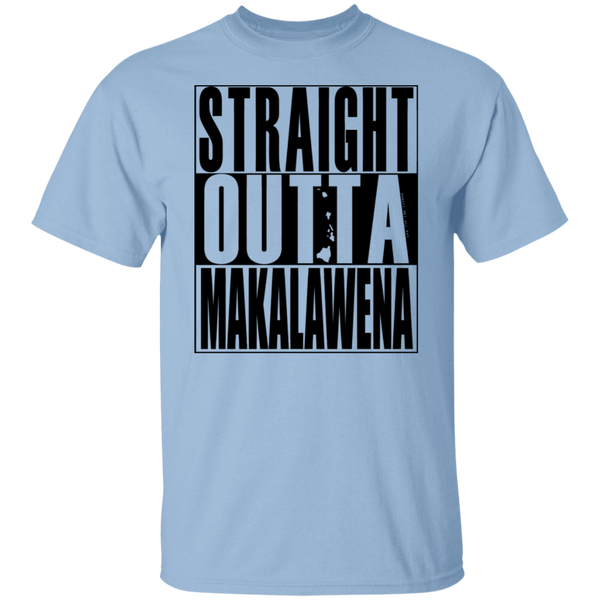 Straight Outta Makalawena(black ink) T-Shirt