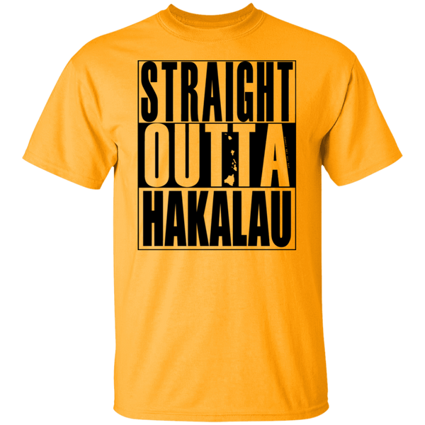 Straight Outta Hakalau(black ink) T-Shirt