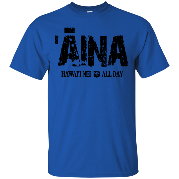 ʻĀina Hawai'i Nei (black ink) Ultra Cotton T-Shirt, T-Shirts, Hawaii Nei All Day