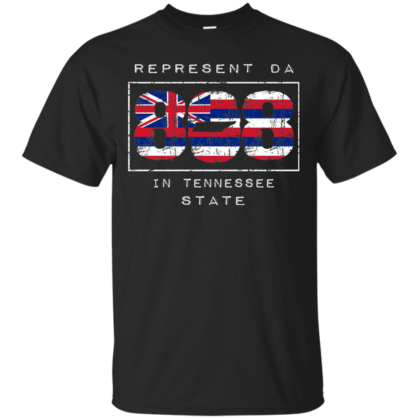 Rep Da 808 In Tennessee State Ultra Cotton T-Shirt, T-Shirts, Hawaii Nei All Day