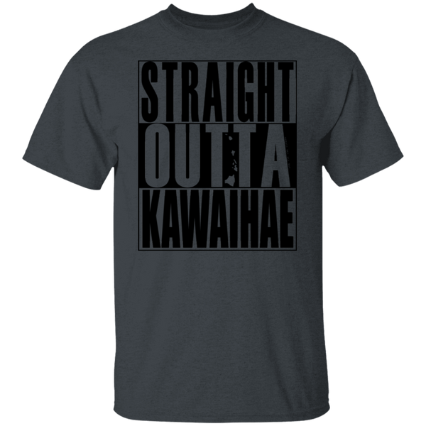 Straight Outta Kawaihae (black ink) T-Shirt